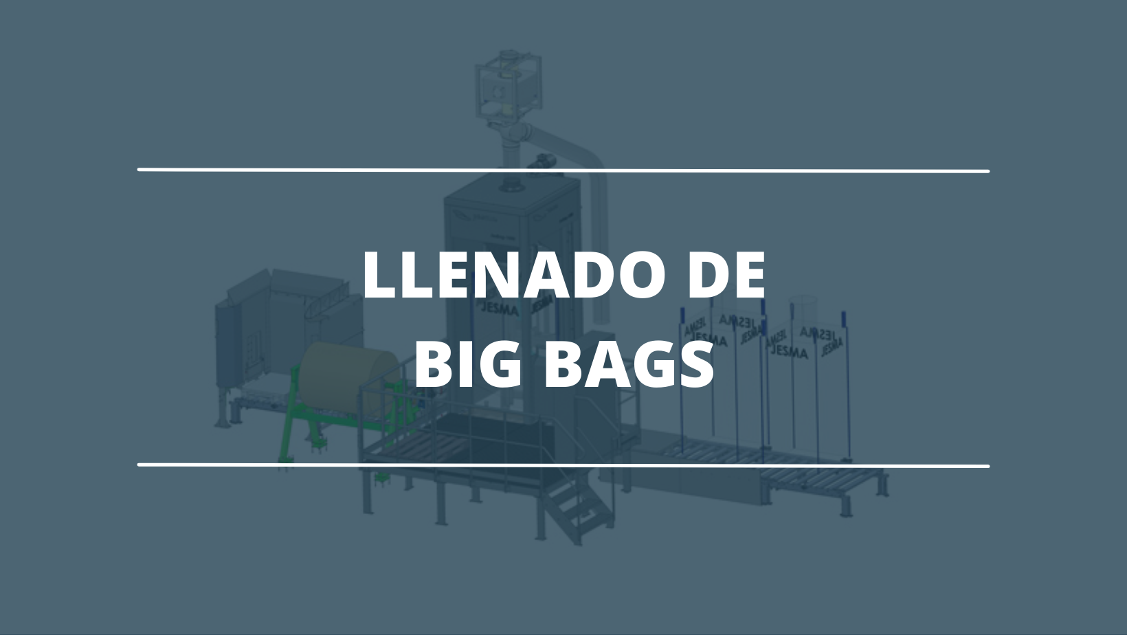 Llenado de big bags